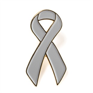 grey ribbon lapel pin grey lapel pin grey cancer grey ribbon lapel pin grey lapel pin grey cancer