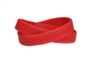 Red rubber bracelet Clearance